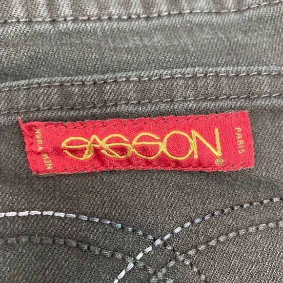 Sassoon Vintage Straight Leg Hustle Studio 54 black designer jeans mint cond. - Picture 10 of 10